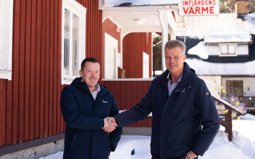 Generationsskifte på Infjärdens Värme – Johan Karlsson blir ny filialchef i Tierp