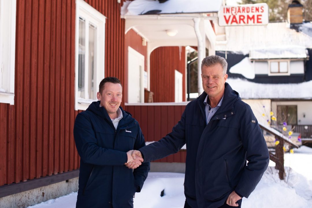 Generationsskifte på Infjärdens Värme – Johan Karlsson blir ny filialchef i Tierp
